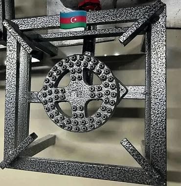 İdman və hobbi: Metal qaz ocağı – ağır işlər üçün güclü sənaye tipli brülör - Korpus — 2