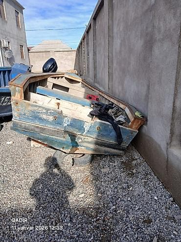 qanli el sekilleri: Taxta balıqçı qayığı - Korpus: klassik taxta konstruksiya, V formalı — 4