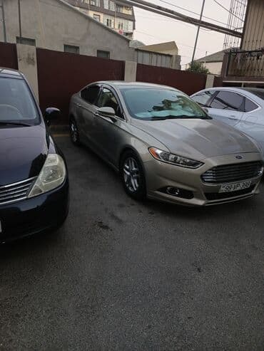 mersedes 190 dizel: Ford Fusion sedan - Korpus: bej/metallik rəng, 4 qapı, aerodinamik ön — 2