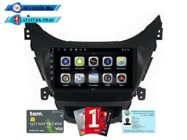 avto manitor: Hyundai elantra 2011 android monitor dvd-monitor ve android — 1