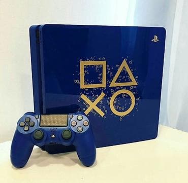 🎮 PS4 Slim Limited Edition – 2 Pult +15 Oyun (İcarə) 🔥 Xüsusi lalafo.az -da 🎮 PS4 Slim Limited Edition – 2 Pult +15 Oyun (İcarə) 🔥 Xüsusi