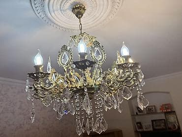 Sandıqlar: Çılçıraq, 8 lampa, Metal — 3