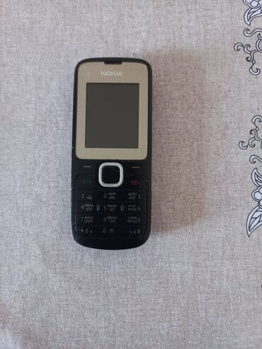 сотовый кнопочный телефон fly ff 281: Nokia C2, < 2 GB Memory Capacity, rəng - Qara, Düyməli — 2