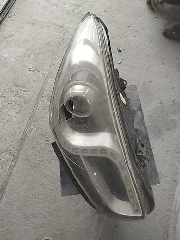 Sağ, Yaxın və uzaq vuran işıqlar Hyundai, Orijinal, İşlənmiş