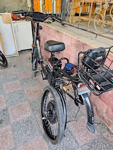 volta vsx: Elektrik üçtəkərli velosiped – Turon mator yanıb deyə bataryasının — 2