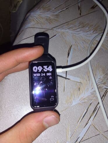 Smart qolbaq, Huawei, Bluetooth, rəng - Qara