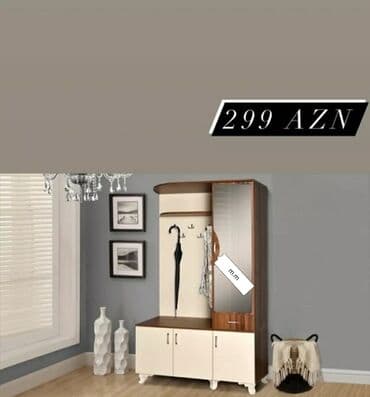 Dolablar: Yeni, Açılan, 3 qapılı Düz dolab, Dəhliz dolabı, Azərbaycan — 4