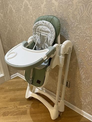 стул детский: Uşaq yemək stulu - Rahat və geniş oturacaq: yumşaq, naxışlı süngərli — 8
