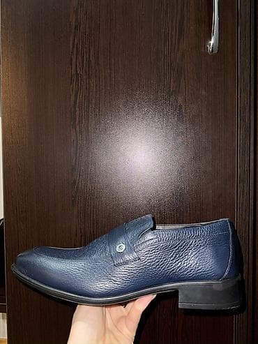 Qadın geyimləri: Məhsul: Kişi loafers ayaqqabısı - Rəng: Tünd mavi (navy) - Modell — 2