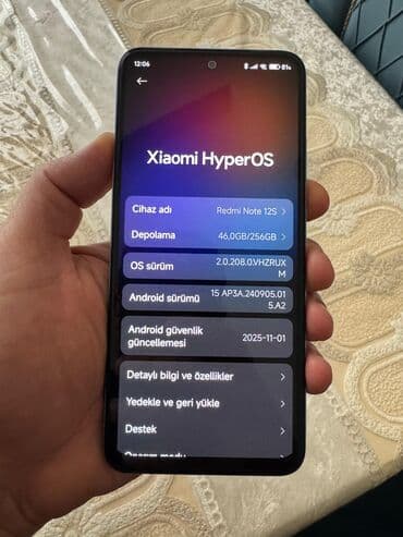 Nokia: Redmi Note 12S, 256 GB, rəng - Göy, İki sim kartlı — 9