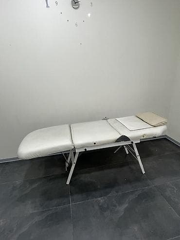 Kuşetkalar: Masaj kuşetkası, Qatlanan, rəng - Ağ — 1