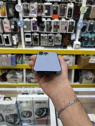 iphone 7 irsad electronics: IPhone 13 Pro, 128 GB, Sierra Blue, Simsiz şarj — 2