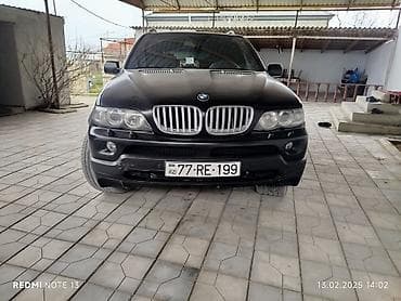 Avtomobil satışı: BMW X5 (E53) – mat qara rəngli, şəhər və off-road üçün rahat SUV — 6