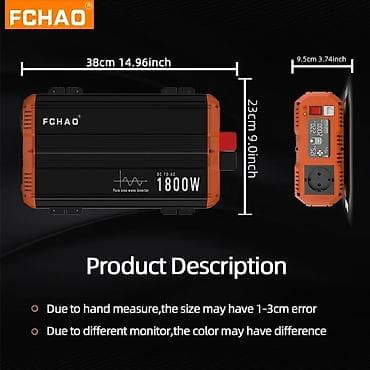 Inverter inventer ▪️tam sinus inverterler ▪️firma mali olan(fchao) lalafo.az -da Inverter inventer ▪️tam sinus inverterler ▪️firma mali olan(fchao)