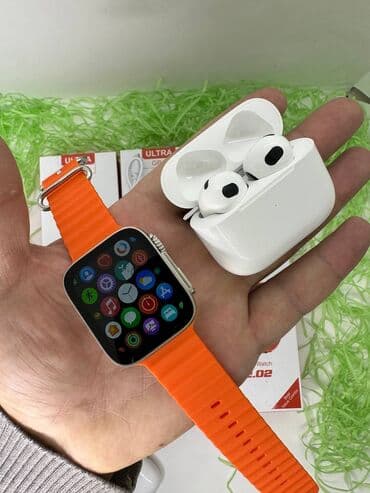 ct8 max smart watch: Yeni, Smart saat, Apple — 4