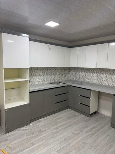 taxta lusturlar: Sifarişlə mətbəx dəsti, Özü çəkən petlələr, MDF, Kredit var, Pulsuz çatdırılma — 6