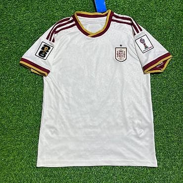 форма футбольная: Ispanya futbol forması (Dünya Kuboku) - Rəng: ağ əsas, bordo-qızılı — 2