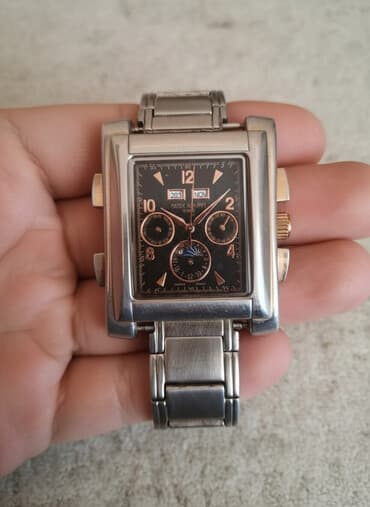 nisan uzukleri qiymetleri 2022: İşlənmiş, Qol saatı, Patek Phillipe, rəng - Qara — 1