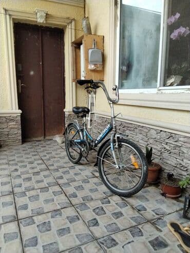 трехколесный велосипед для взрослых в баку: Mavi və qara rənglərdə olan "Terminator" model yol velosipedi, şəhər — 1