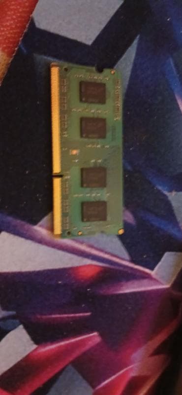 comptel sumqayit: Operativ yaddaş (RAM) 4 GB, > 4000 Mhz, DDR3, Noutbuk üçün, İşlənmiş — 1