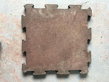 Rezin birləşməli “pazl” döşəmə plitəsi (anbardan birbaşa satış) -