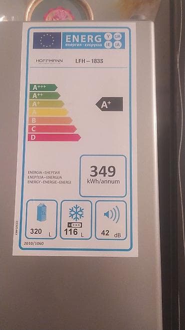 Xarab 2 qapılı Hoffman Soyuducu Satılır, rəng - Gümüşü