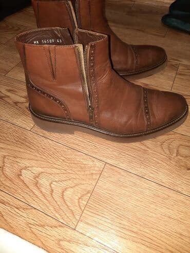 Səndəl və şəp-şüplər: Məhsul: kişi üçün dəri botlar salam əziz müşdərilər bu təmiz dəridi az — 7