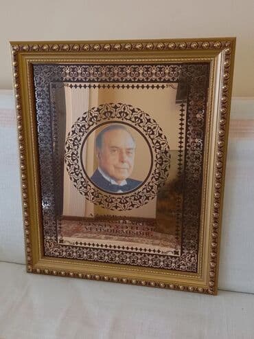 portretler: "Heydər Əliyev" hədiyyəlik portret Heydər Əliyevin hədiyyəlik — 3