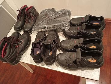 botinka ayaqqabılar: Qara rəngli iş ayaqqabısi 43 razmeri. üzün boğaz qısa boqaz var — 4