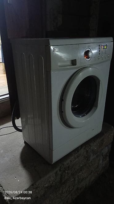 2 tb hdd: Paltaryuyan maşın LG, 5 kq, İşlənmiş, Avtomat, Qurutmasız, Ünvandan götürmə — 4