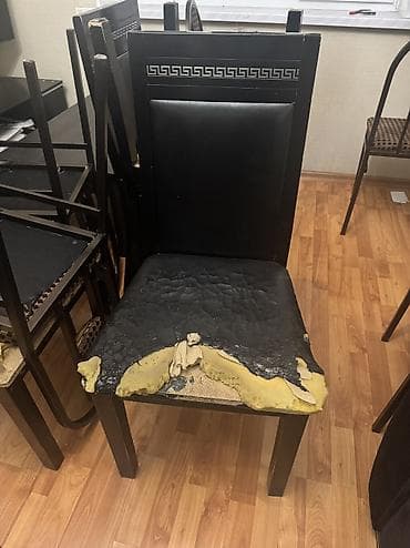 taxt 2 ci el: Mətbəx üçün, İşlənmiş, Qatlanmayan, Stul — 3