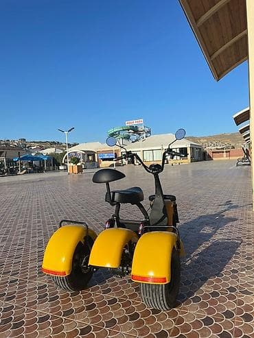 Elektrik üçtəkərli skuterlə şəhərdaxili rahat və etibarlı hərəkət!