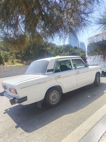 turbo az 06: VAZ 2106 sedan, ağ rəng. Klassik kuzov, 4 qapı, arxa ötürücülü. Ön və — 8