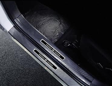 Changan Q07 üçün karbo-fiber naxışlı ABS dekor örtüklər dəsti