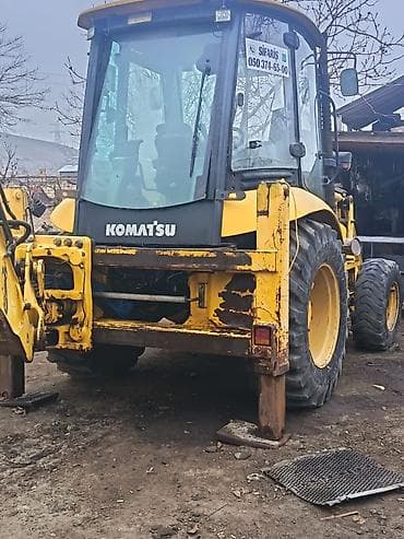 r 13 diskleri: Komatsu WB97R ekskavator-yükləyici - Güclü ön yükləyici vedrə və arxa — 2