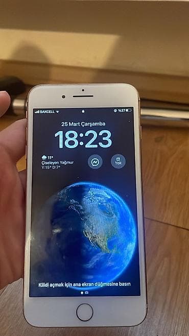 iphone x s max ikinci el: IPhone 8 Plus, 64 GB, Qızılı, Barmaq izi — 1