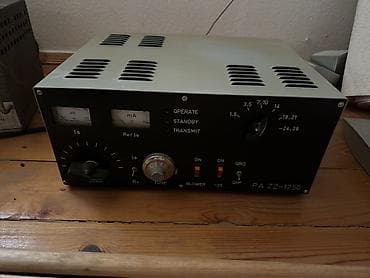 Техника для кухни: PA ZZ-1750 — radio həvəskarları üçün HF gücləndirici Xüsusiyyətlər: - — 1