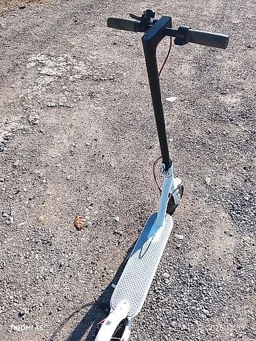 познание мира 3 класс мсо 1: Şəhər içi sürüş üçün elektrik skuter - Rəng: ağ gövdə, qara sükan - — 5