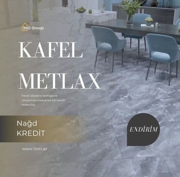 Quru inşaat materialları: Tikinti materiallarının kreditlə satışı Məhsul və xidmətlər: - Kafel — 2