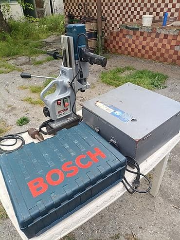 stepler böyük: Məhsul: Bosch GMB 32 maqnit əsaslı qazma standı + Bosch GBM 32-4 ağır — 2
