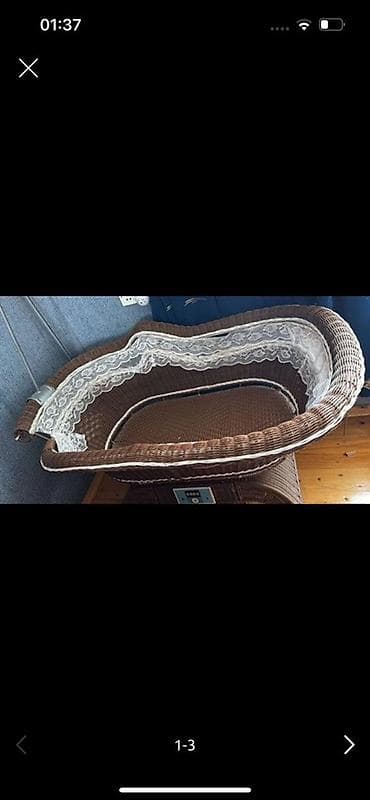 uşaq beşyi: Oğlan və qız üçün, Yumru, Beşik, Dəst ilə, Yellənmə mexanizmsiz — 1