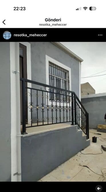 dəmir jaluz: Balkon məhəccəri, Dəmir, Pulsuz çatdırılma — 14