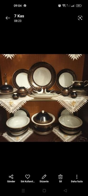 Serviz 41 parça . QDR malı qədimidir işlənməyib
