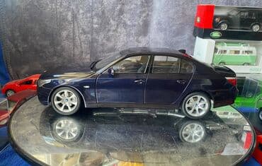 metbex tavan modelleri: Коллекционная модель BMW 545i E60 dark blue 2008 KYOSHO Scale 1:18 — 2