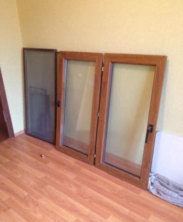 parketlərin qiyməti: İşlənmiş İkiqat şüşə paketi Plastik pəncərə, Еni: 2 sm, Uzunluğu: 160 sm — 3