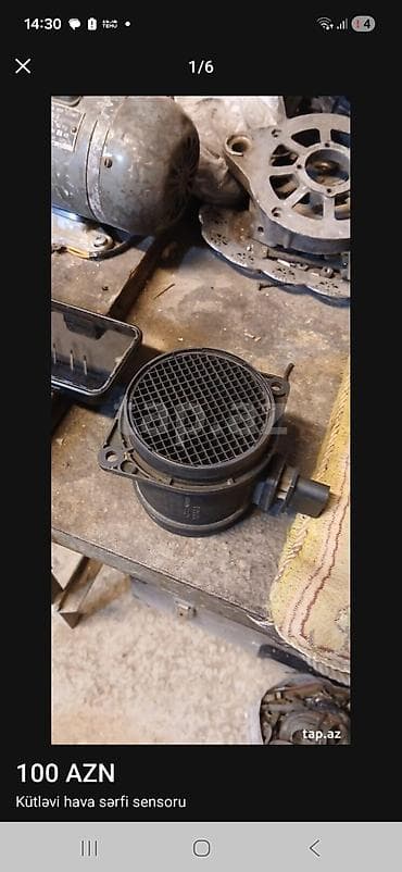 starter opel vectra: Kütləvi hava sərfi sensoru (MAF) - Benzin mühərriklərində hava — 1