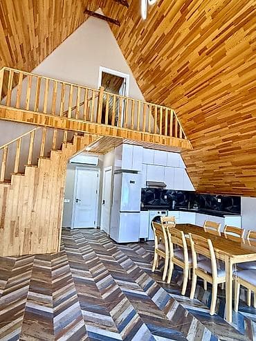 nabran villa kiraye: Qəbələ dağ mənzərəli A-frame villası – xüsusi həyətyanı sahə və şəxsi — 5