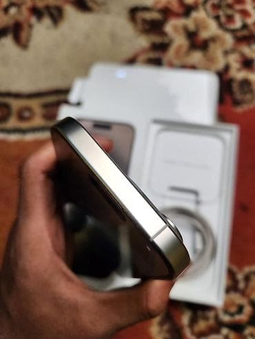 250 gb hard disk: IPhone 15 Pro, 128 GB, Natural Titanium, Sənədlərlə — 8