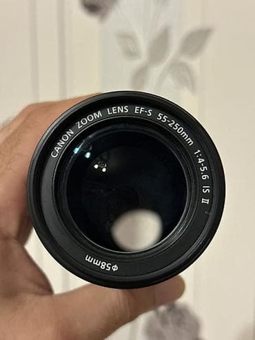 afm: Canon EF-S 55-250mm f/4-5.6 IS II telefoto zum obyektiv - Obyektiv — 4