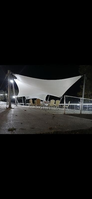 su dalgasi: Teras və vitrin tentləri – istehsal və quraşdırma - Kafe, restoran — 7